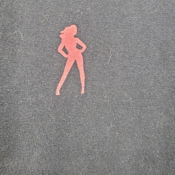 Dirty Tequila Black & Red Graphic T- Shirt XL - Picture 2 of 6